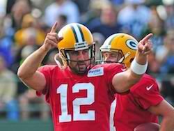 Aaron Rodgers Training Camp 2014