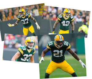 Young Packer Defensive Backfield